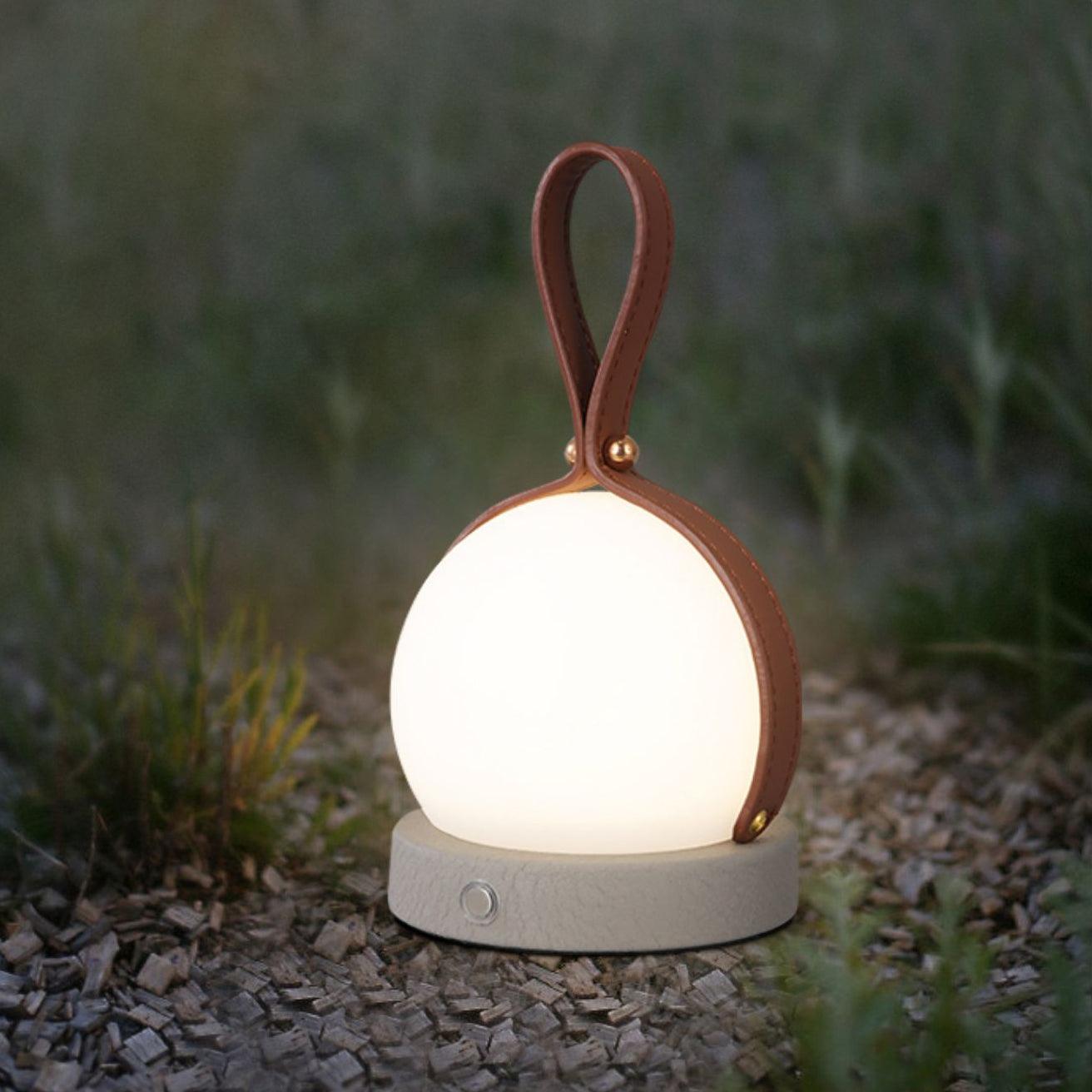 Orbitan Leather Table Lamp - Letslighting
