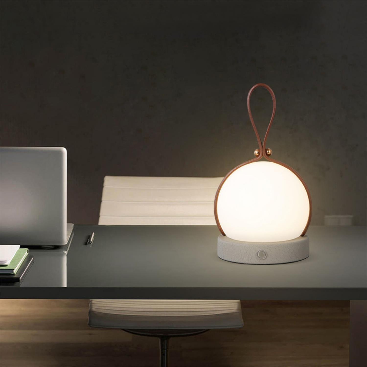 Orbitan Leather Table Lamp - Letslighting