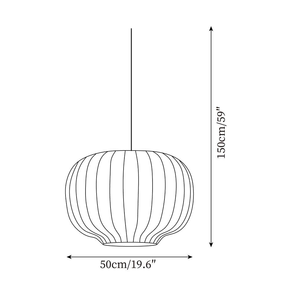 Rinwa Pendant Light Japanese-inspired Lantern - Letslighting