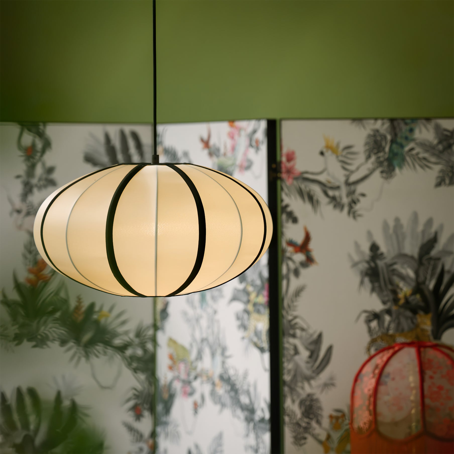 Daphne Modern Fabric Pendant Lamp - Letslighting