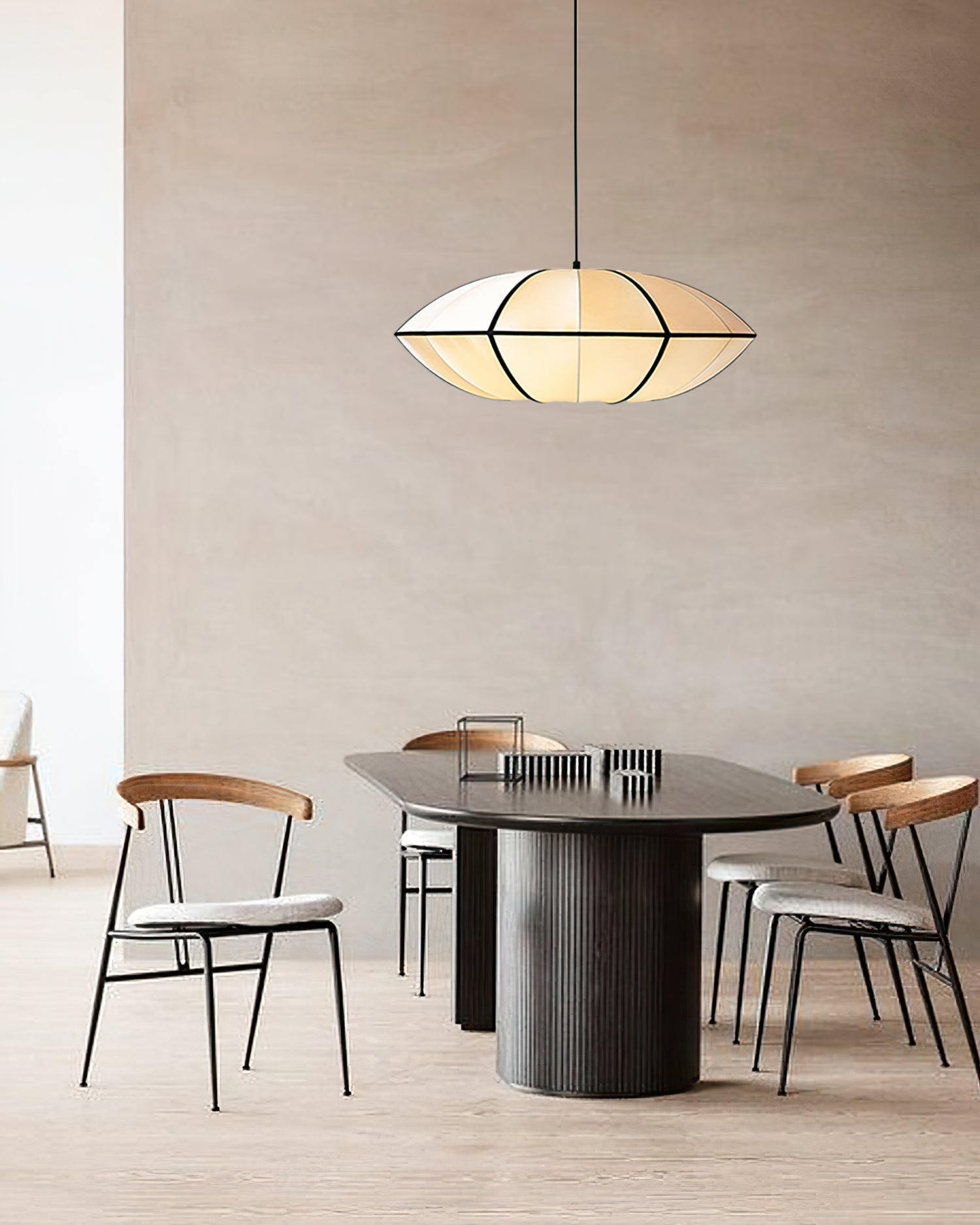 Daphne Modern Fabric Pendant Lamp - Letslighting
