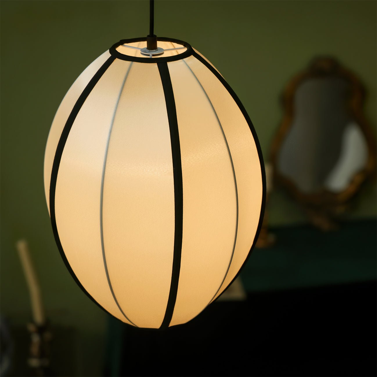 Daphne Modern Fabric Pendant Lamp - Letslighting