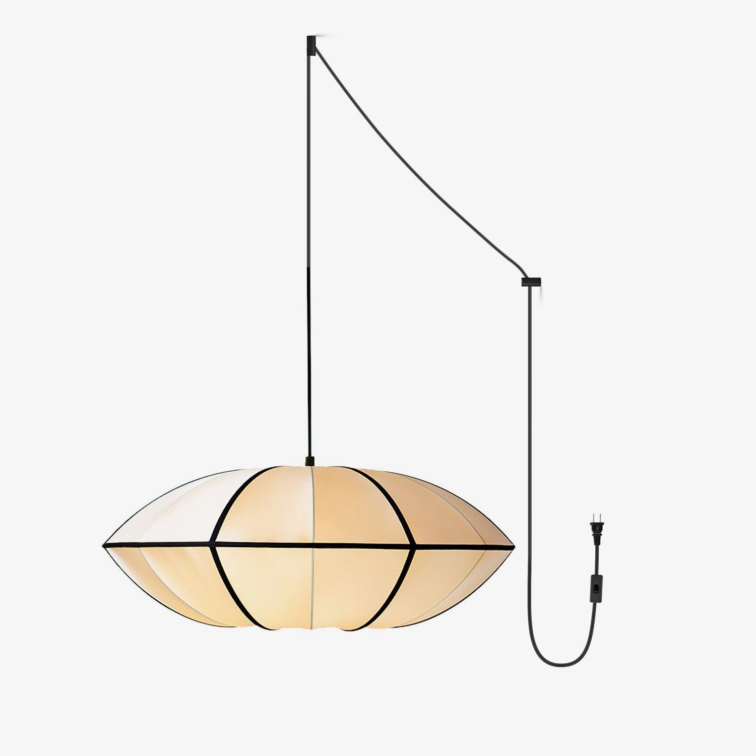 Viorace Fabric Futuristic Pendant Lamp - Letslighting