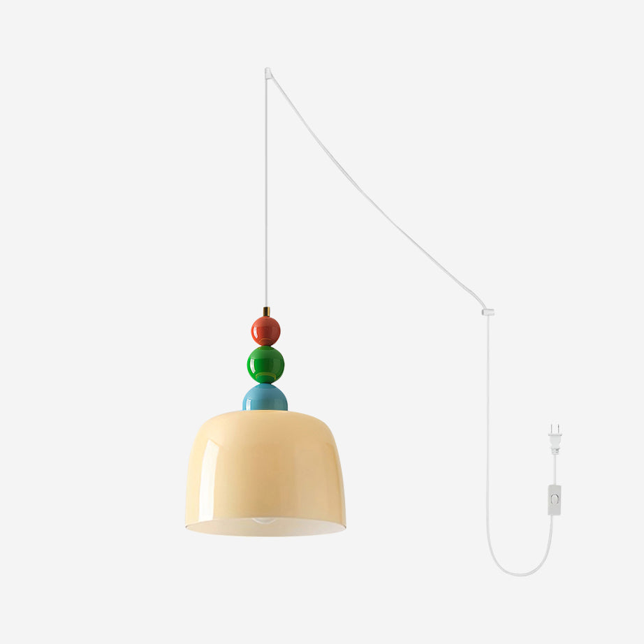 Pavine Colorful Beaded Plug-In Pendant Lamp - Letslighting