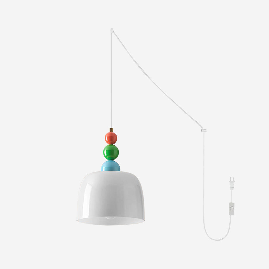 Pavine Colorful Beaded Plug-In Pendant Lamp - Letslighting