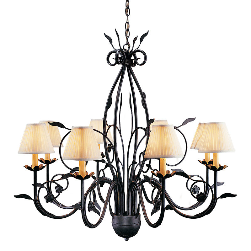 Gloruvyj Individual Creativity Brass Fabric Chandelier - Letslighting