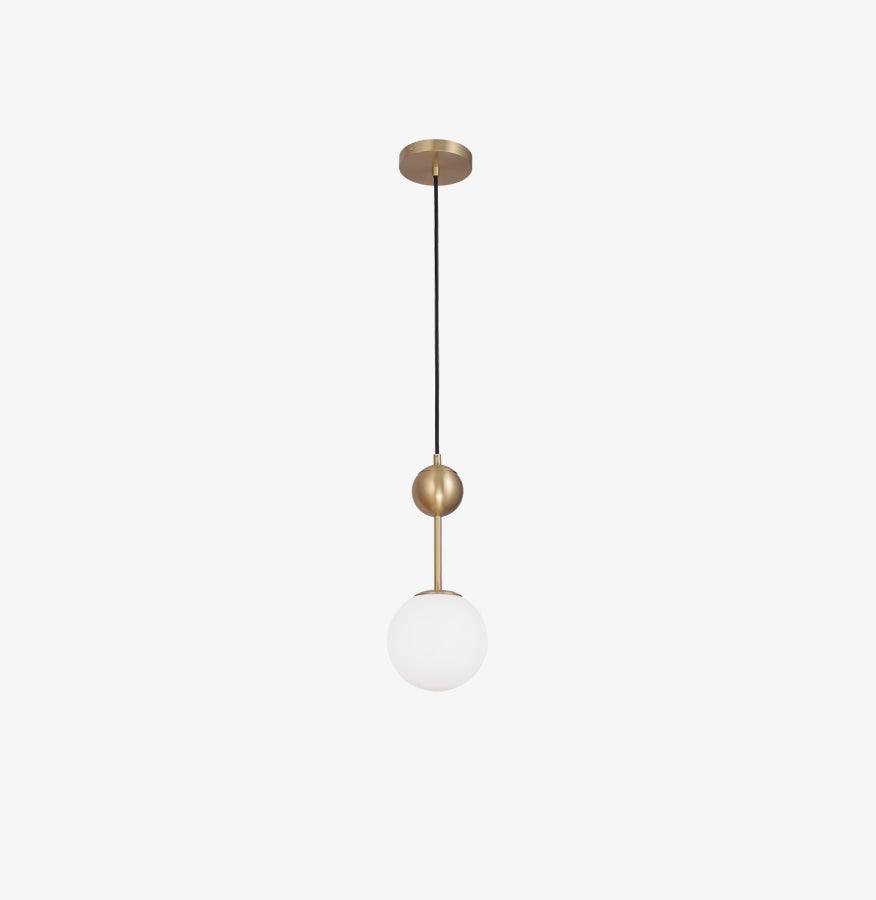 Aviaran Brass & Glass Classic Pendant Light - Letslighting
