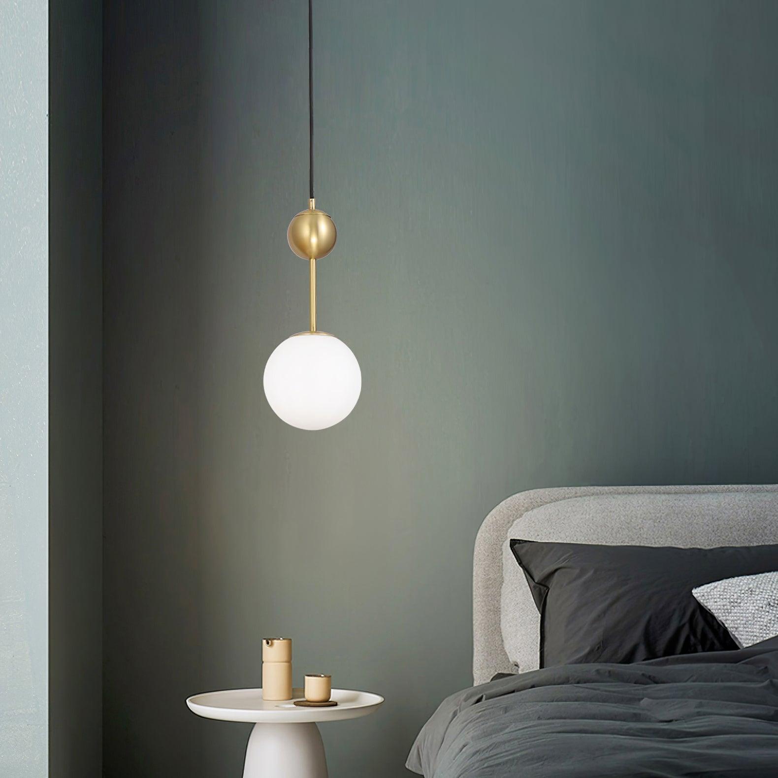 Aviaran Brass & Glass Classic Pendant Light - Letslighting