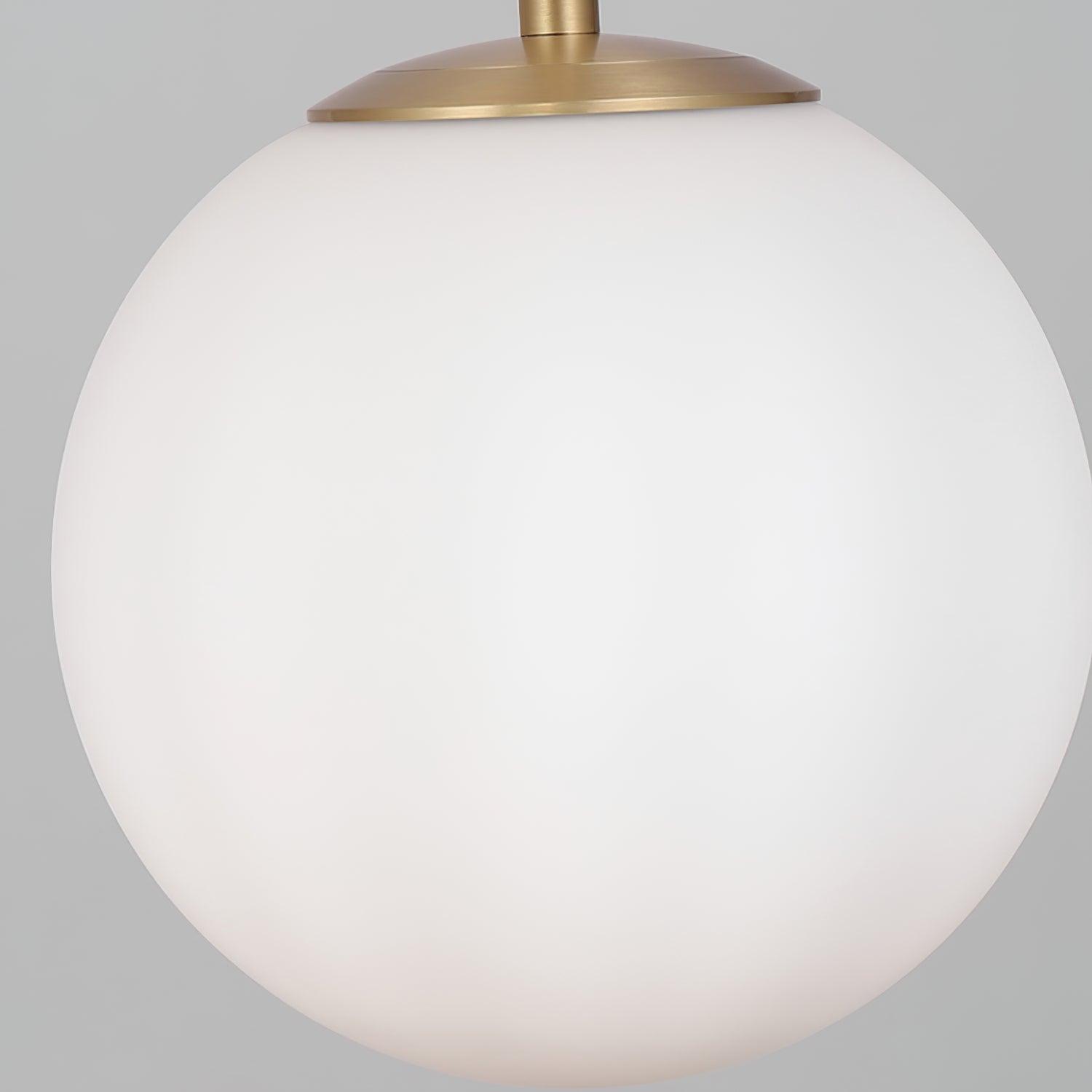 Aviaran Brass & Glass Classic Pendant Light - Letslighting