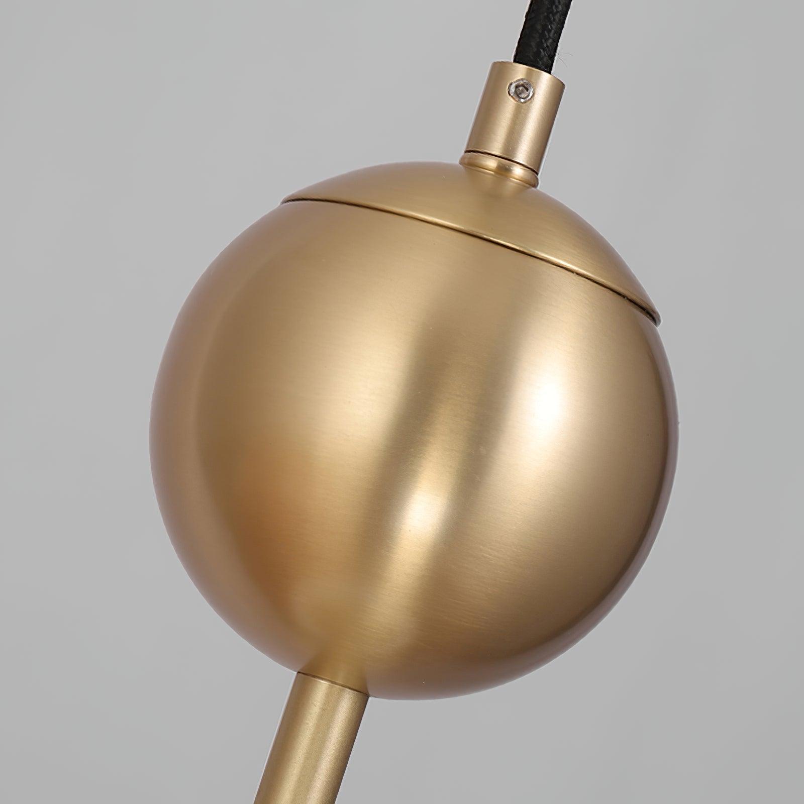 Aviaran Brass & Glass Classic Pendant Light - Letslighting
