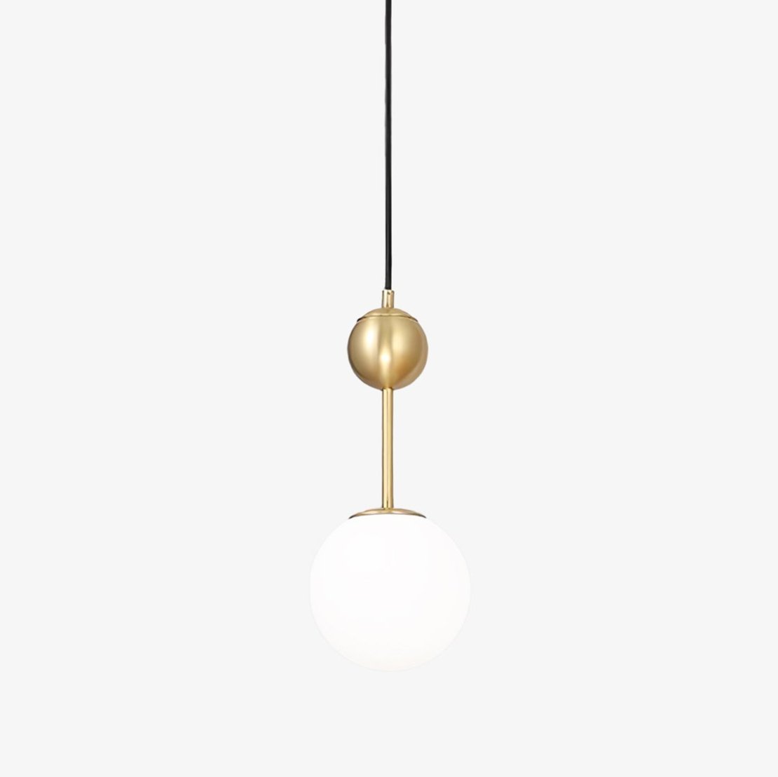 Aviaran Brass & Glass Classic Pendant Light - Letslighting