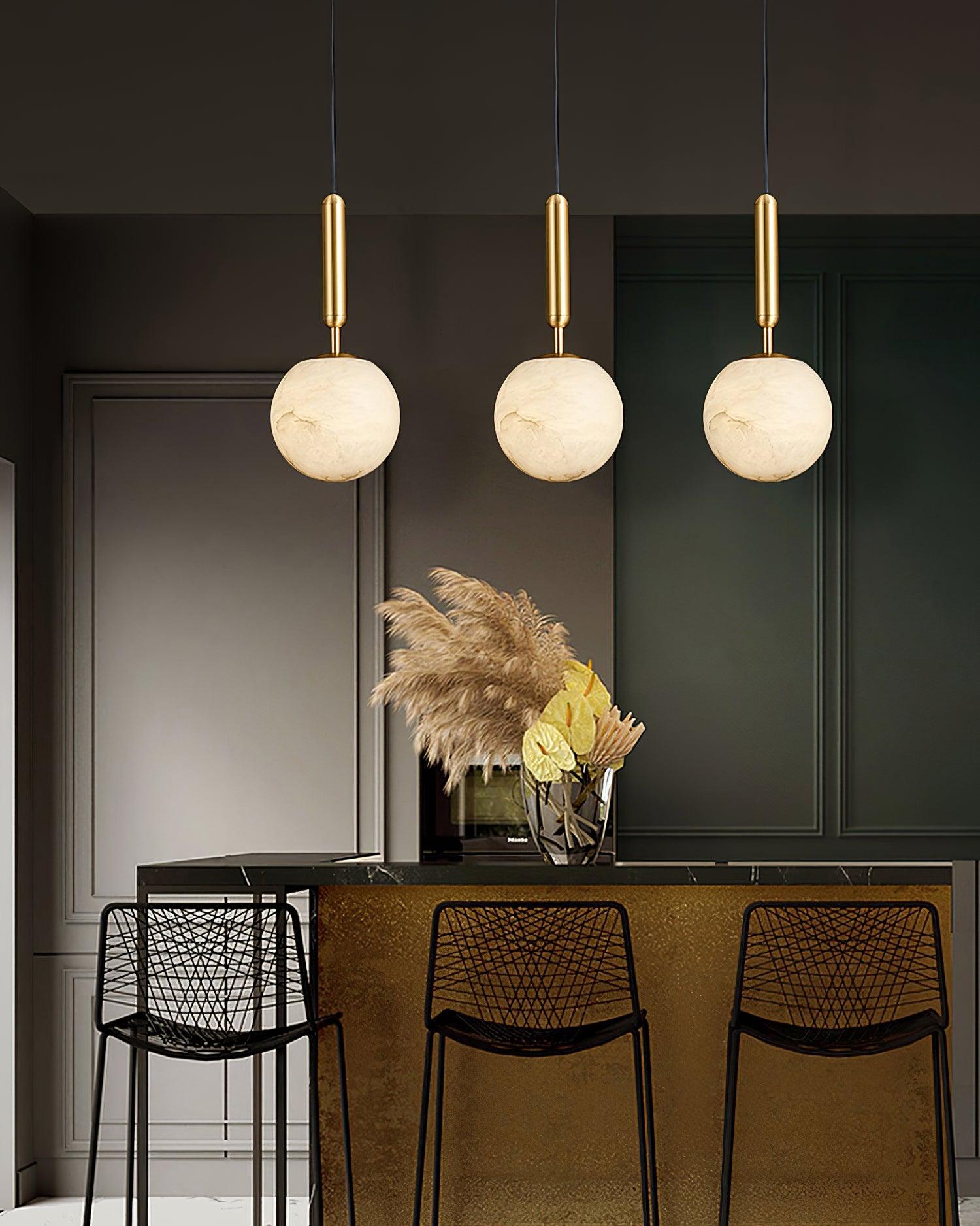 Calliope Alabaster Pendant Light - Letslighting