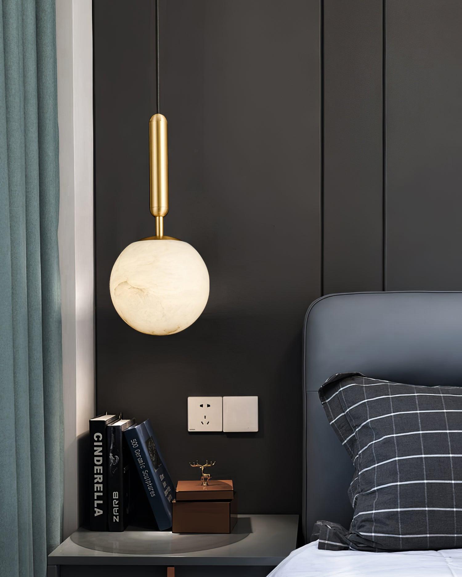 Calliope Alabaster Pendant Light - Letslighting