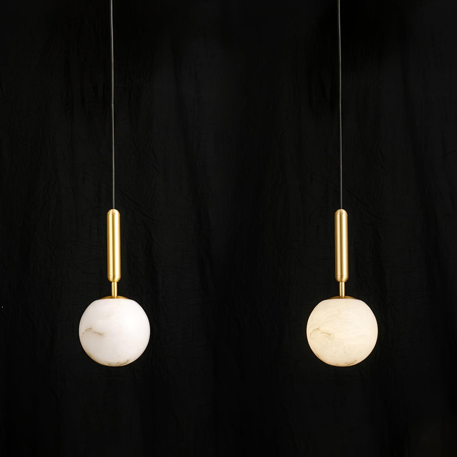 Calliope Alabaster Pendant Light - Letslighting