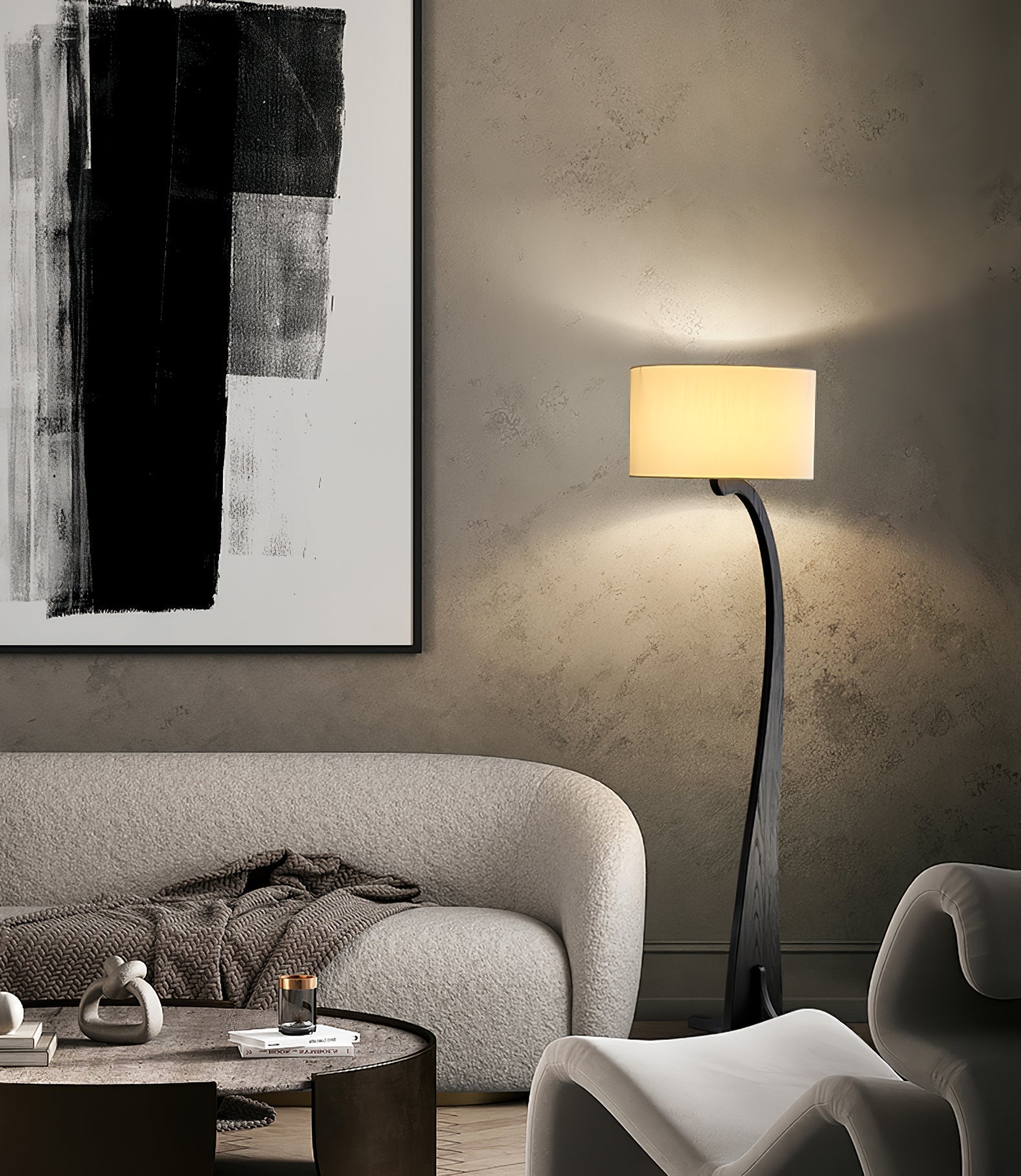 Bow Curve Floor Lamp - Blowlighting