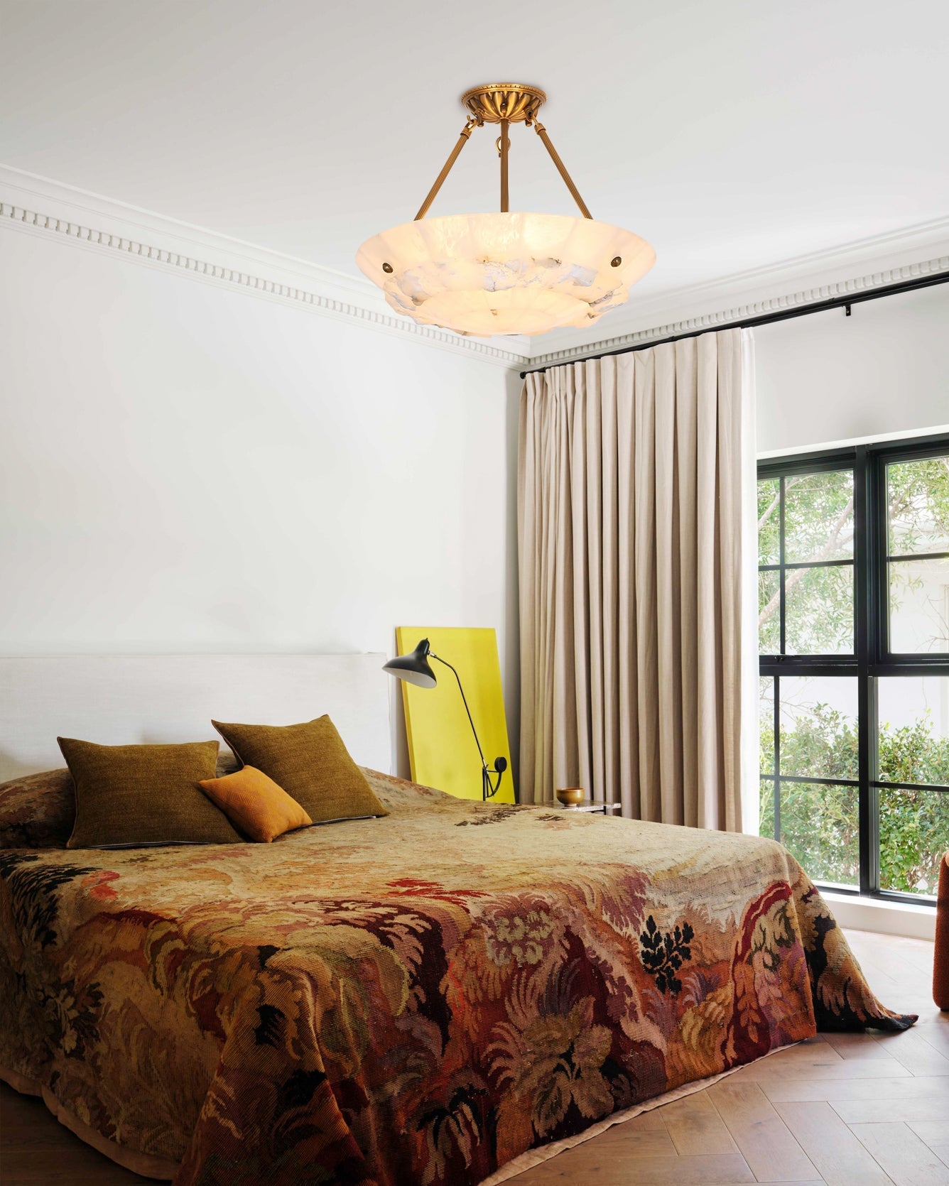 Bowl Pendant Lamp Alabaster Elegance - Letslighting