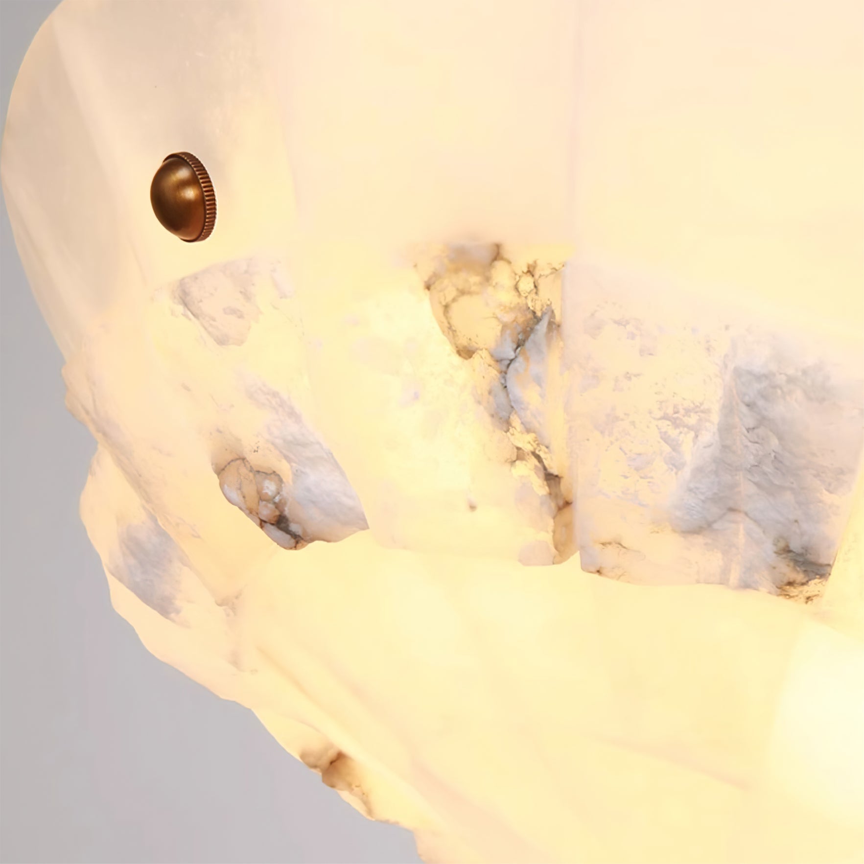 Bowl Pendant Lamp Alabaster Elegance - Letslighting