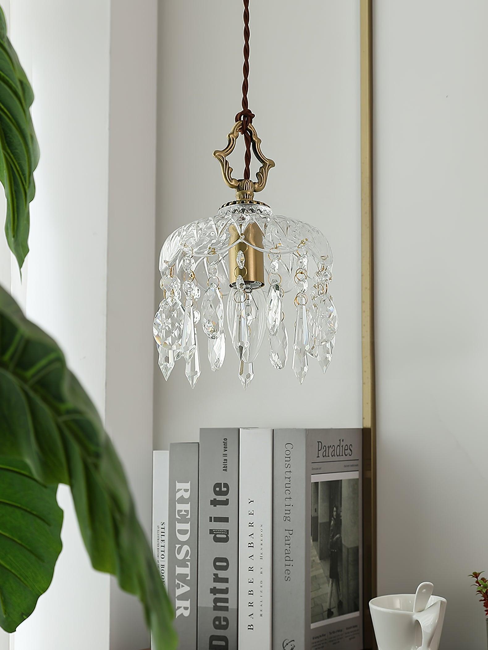 Elyran Crystal Vintage Pendant Lamp - Letslighting