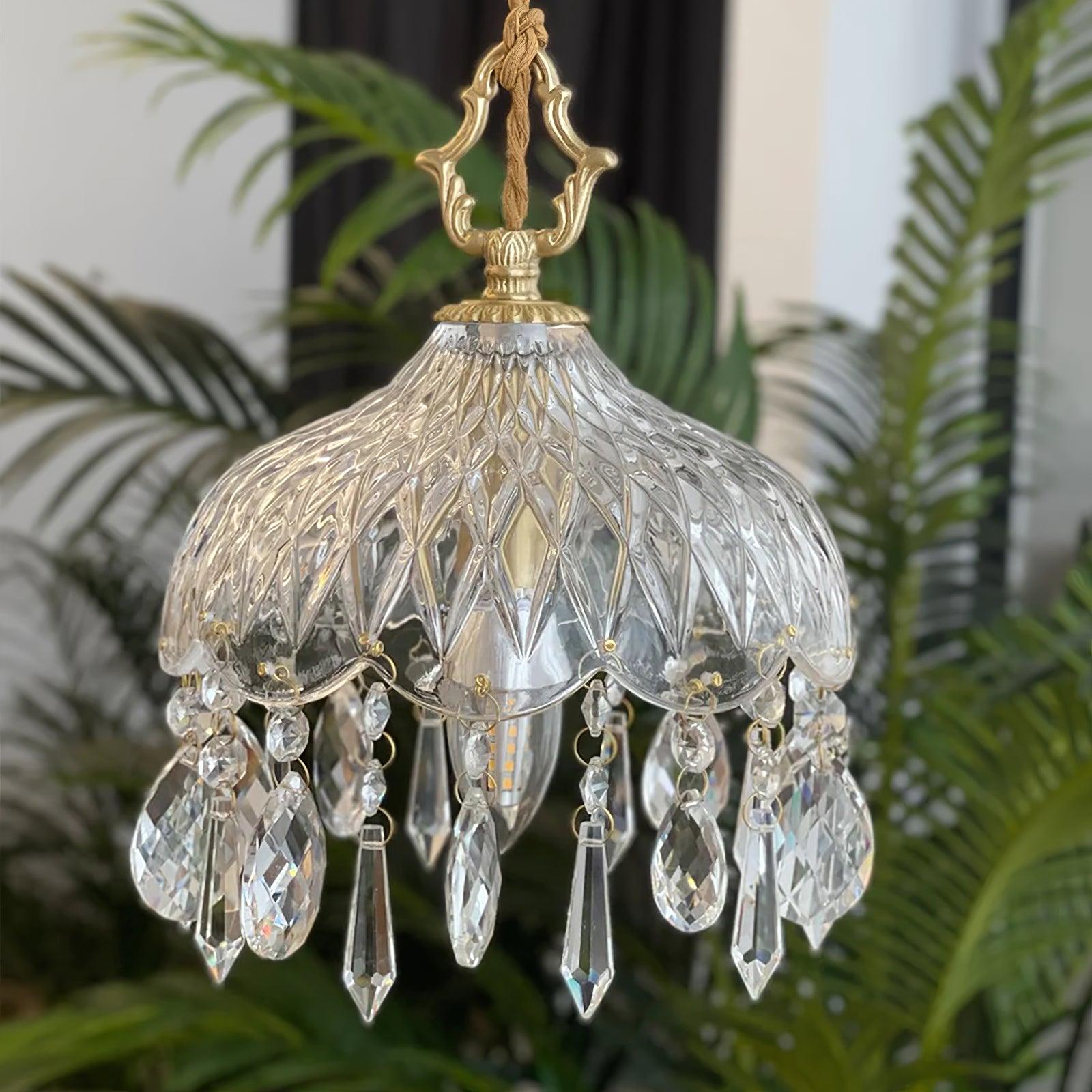 Elyran Crystal Vintage Pendant Lamp - Letslighting