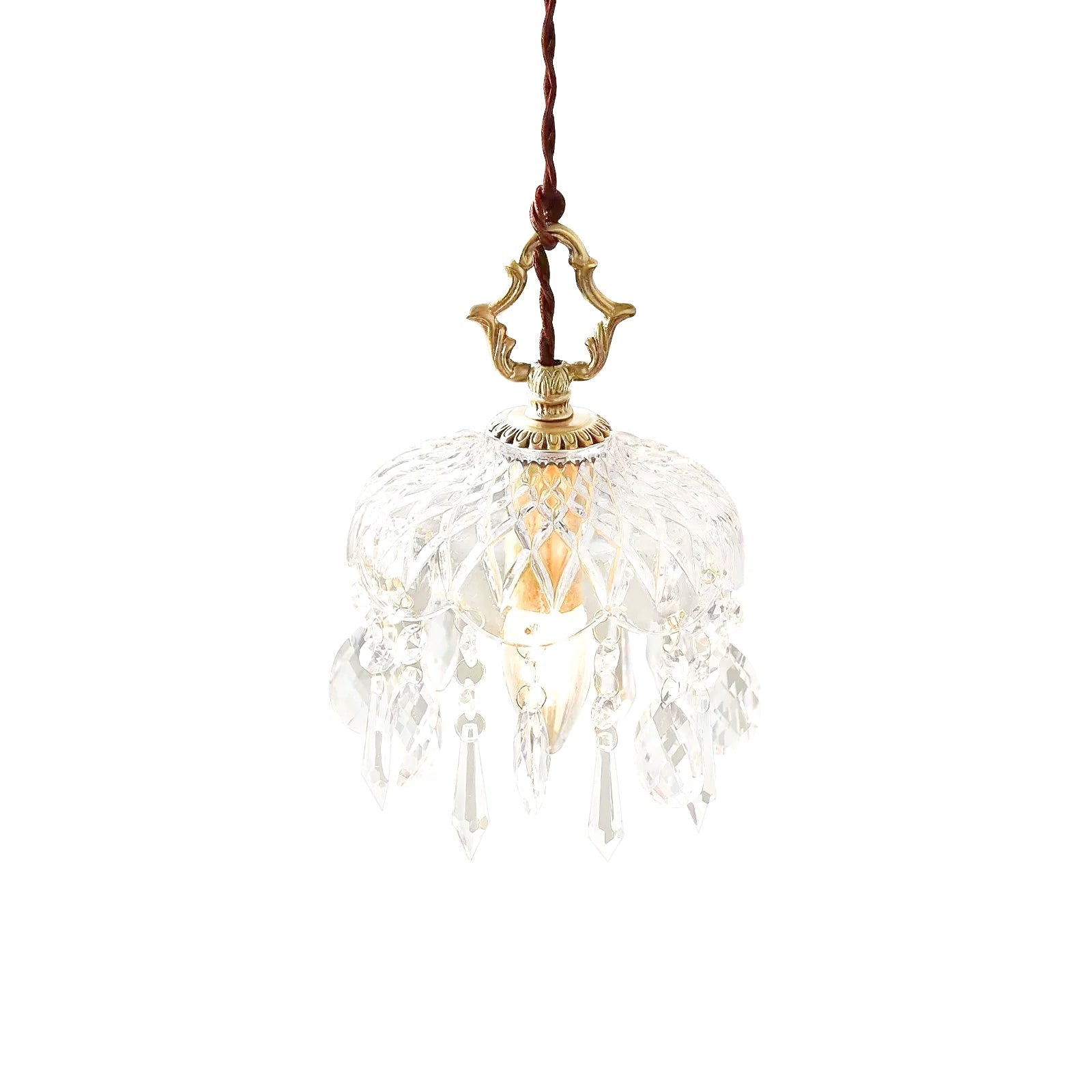 Elyran Crystal Vintage Pendant Lamp - Letslighting