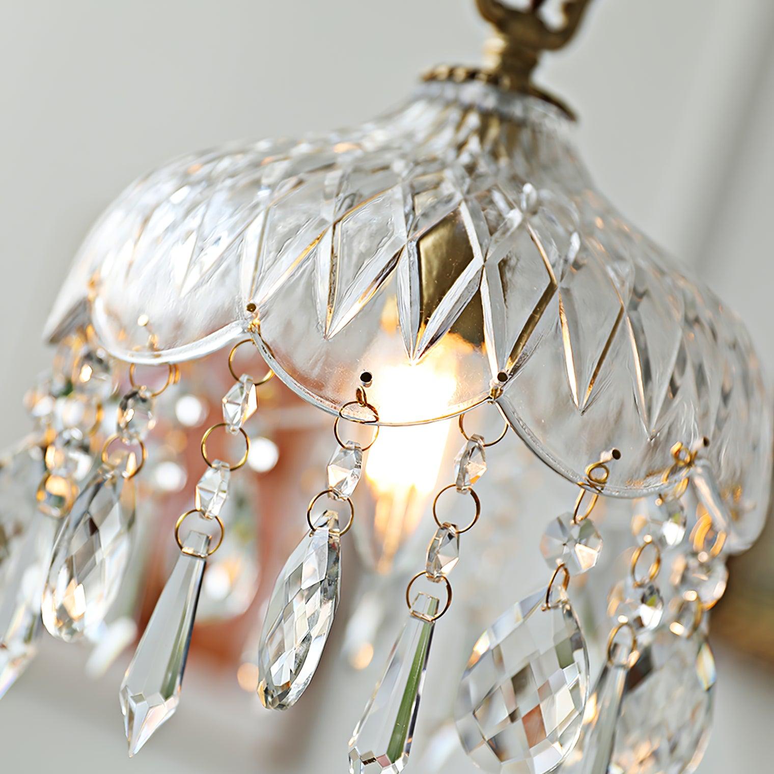 Elyran Crystal Vintage Pendant Lamp - Letslighting