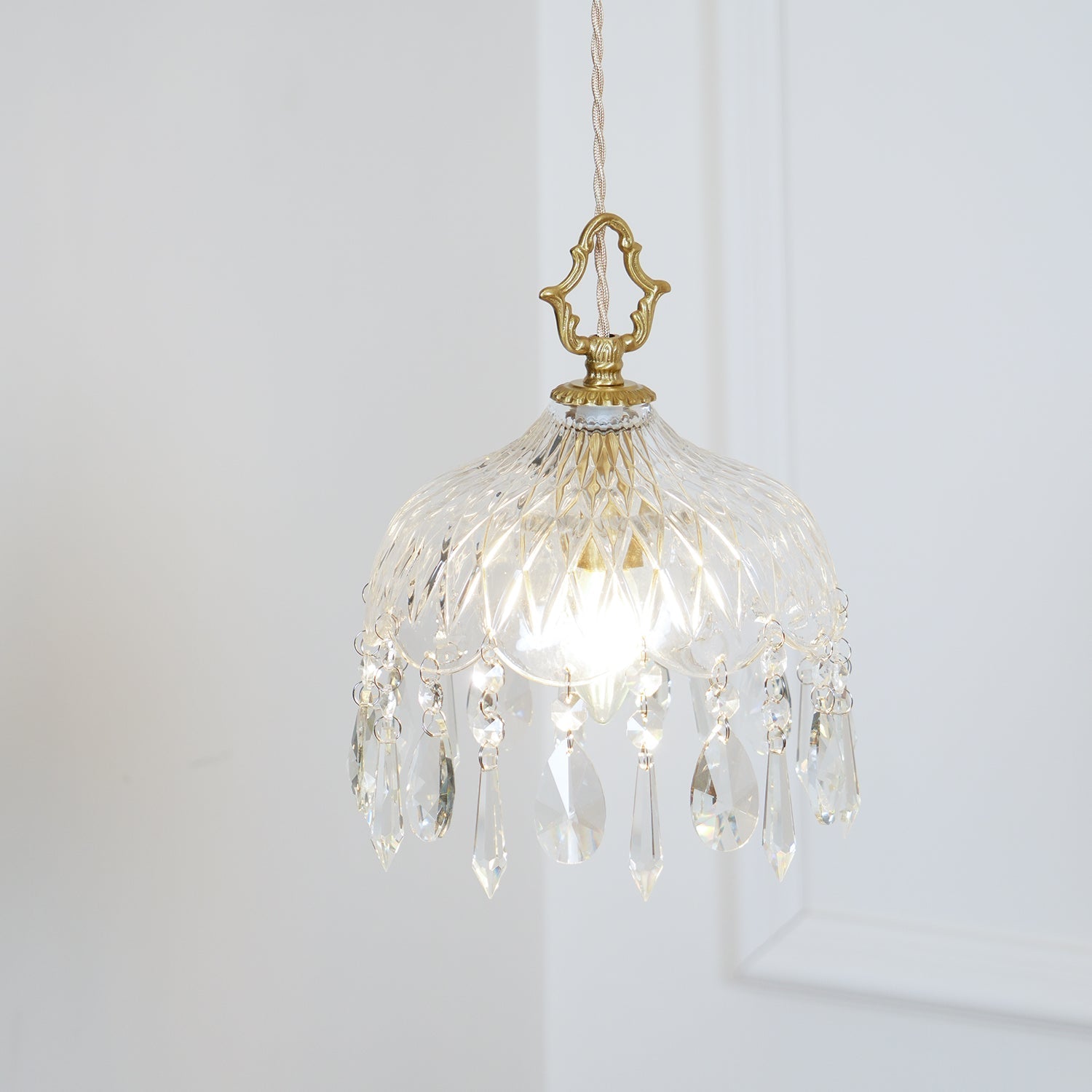Elyran Crystal Vintage Pendant Lamp - Letslighting