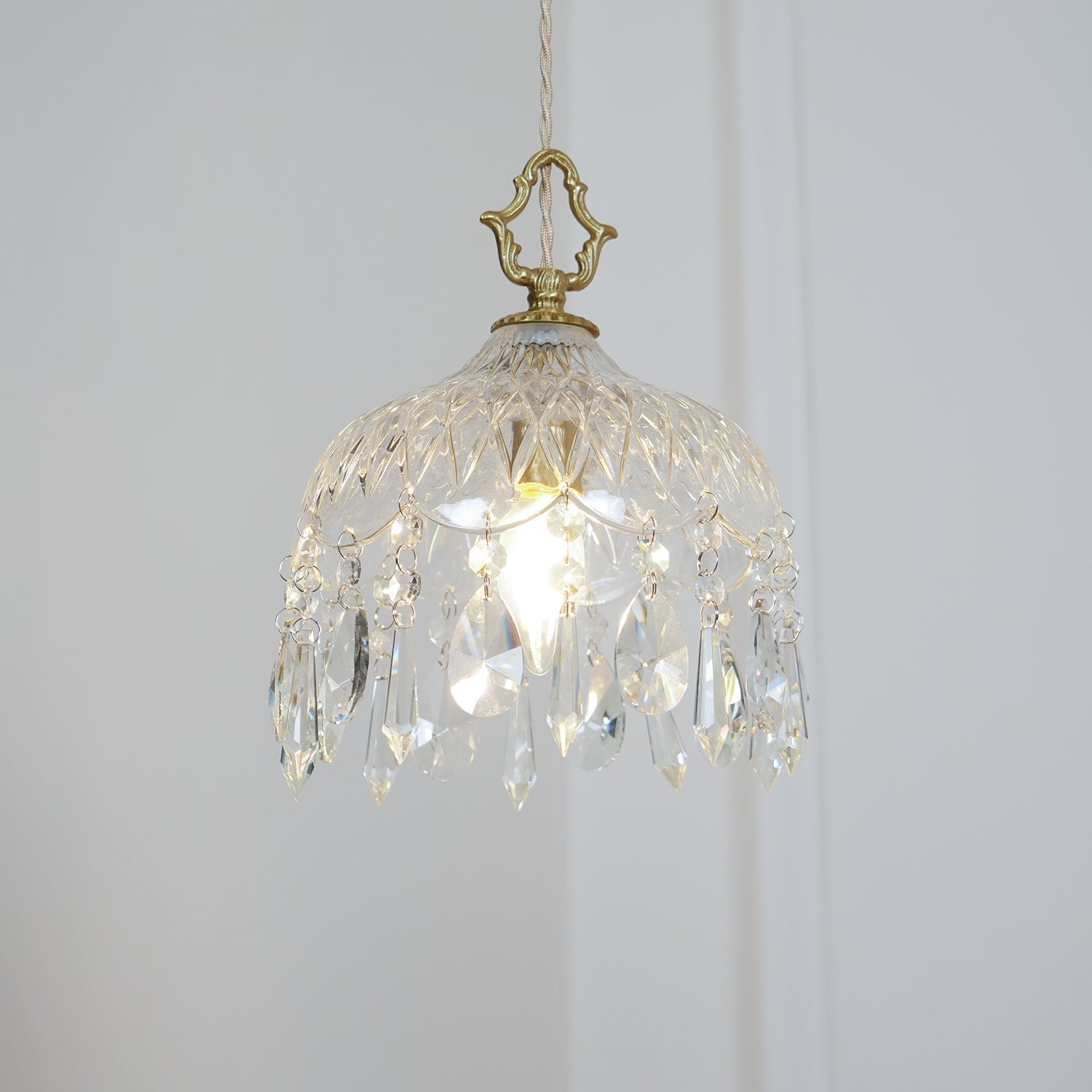 Elyran Crystal Vintage Pendant Lamp - Letslighting