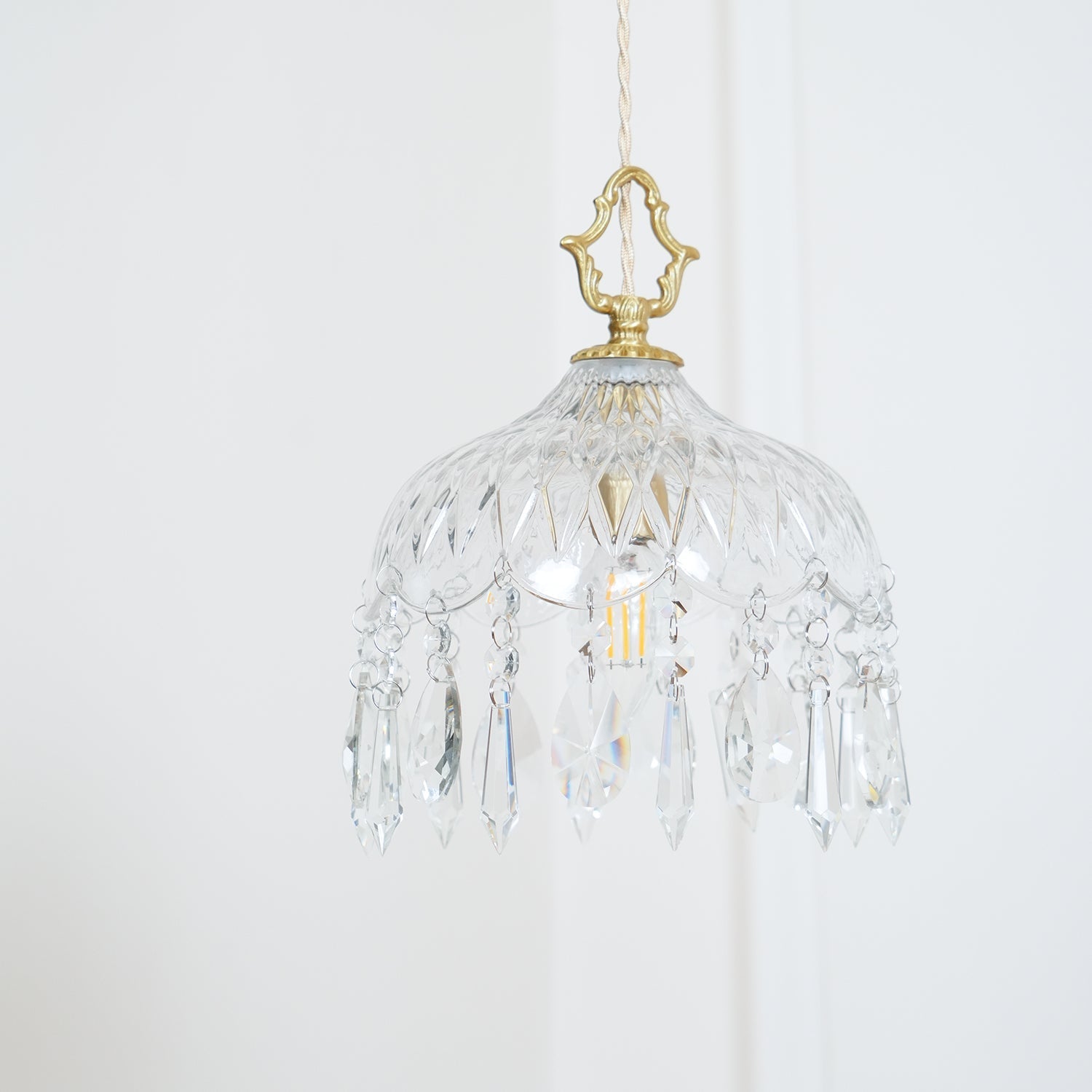 Elyran Crystal Vintage Pendant Lamp - Letslighting