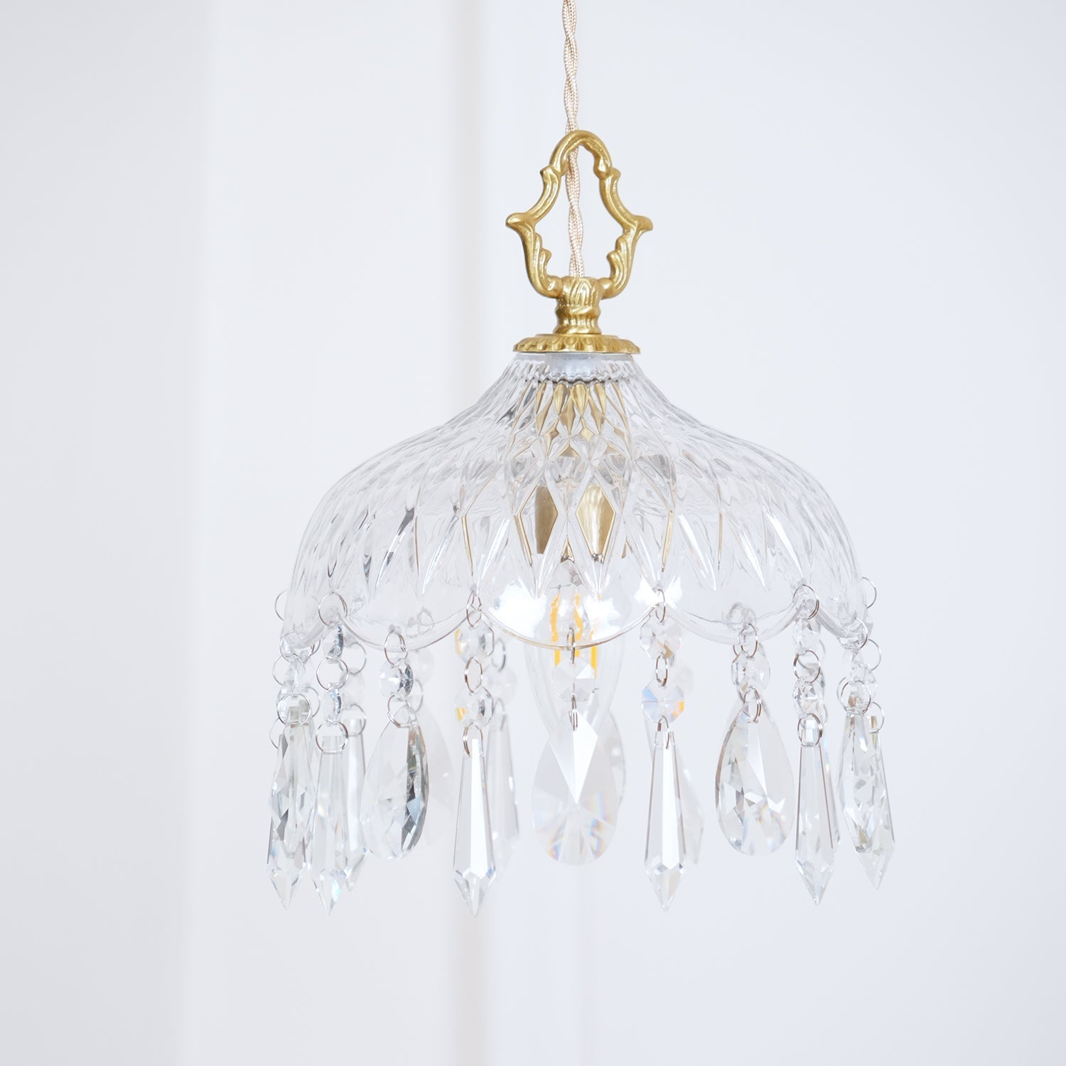 Elyran Crystal Vintage Pendant Lamp - Letslighting