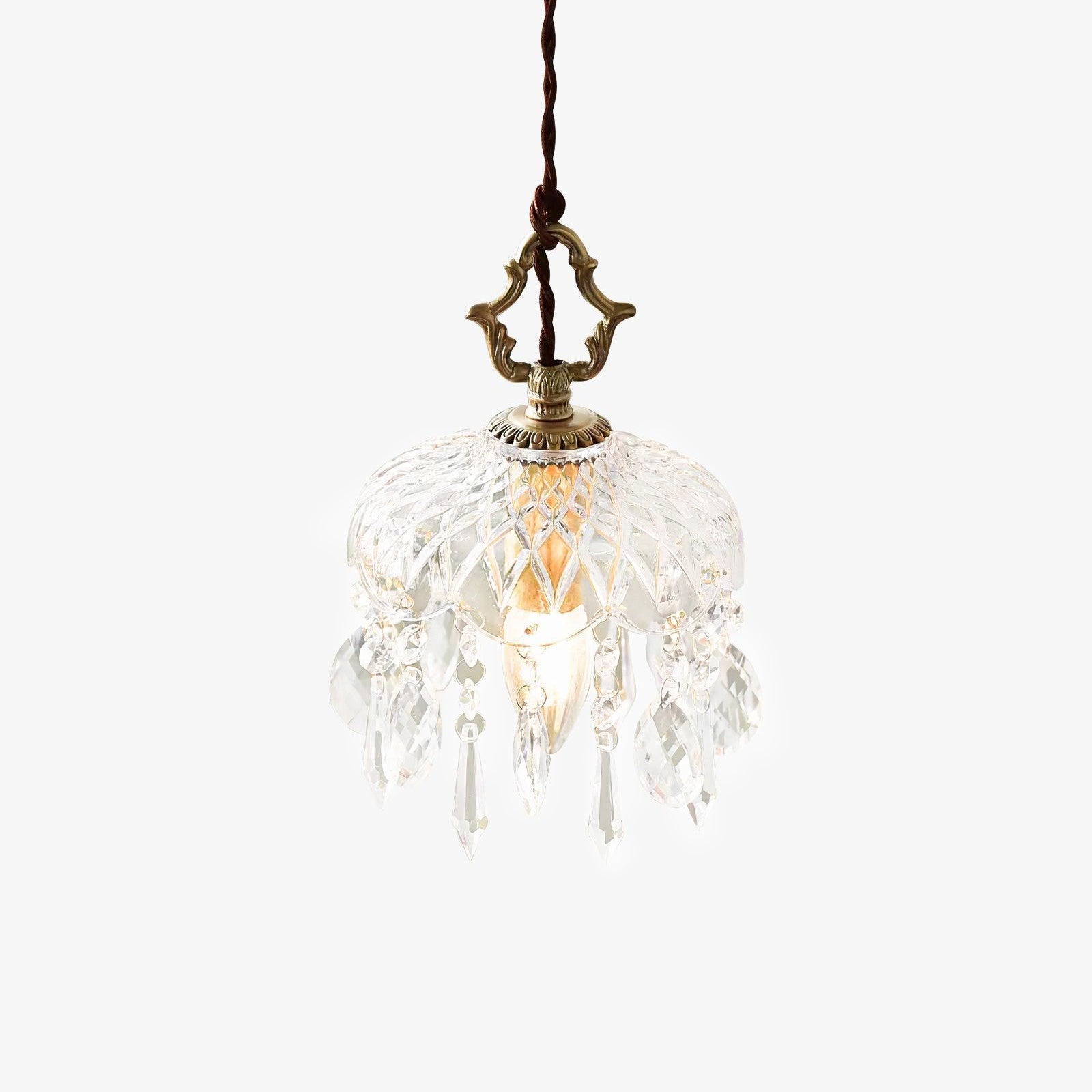 Elyran Crystal Vintage Pendant Lamp - Letslighting