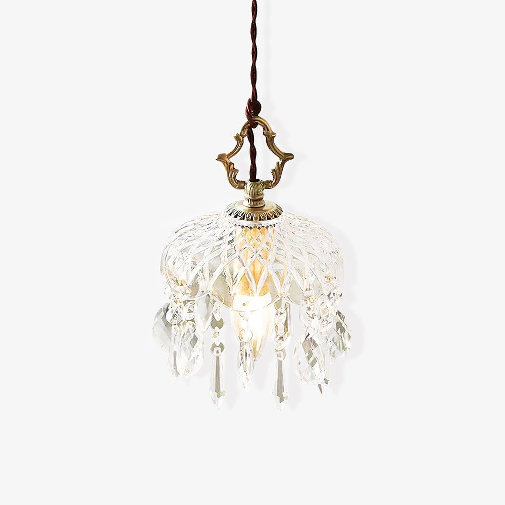 Elyran Crystal Vintage Pendant Lamp - Letslighting