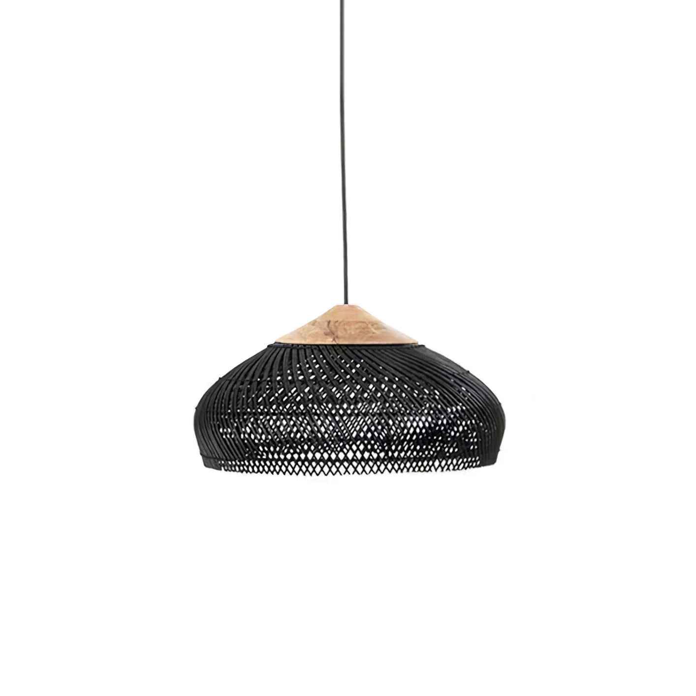 Ritta Braided Rattan Pendant Lamp