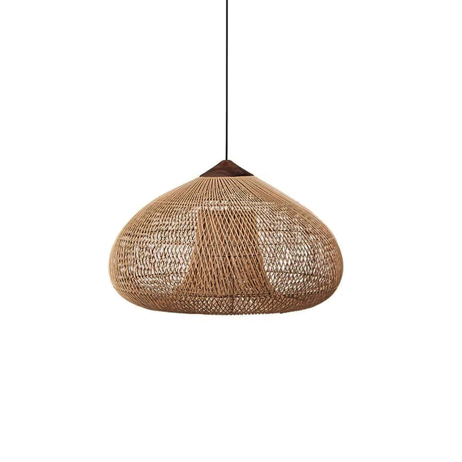 Solara Pendant Lamp Rattan Swag Woven - Letslighting