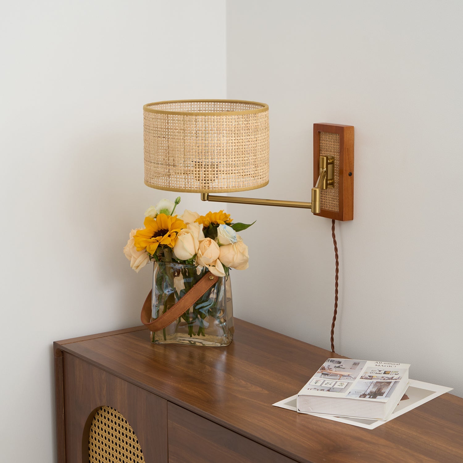 Rivaro Swing Arm Wall Lamp - Letslighting