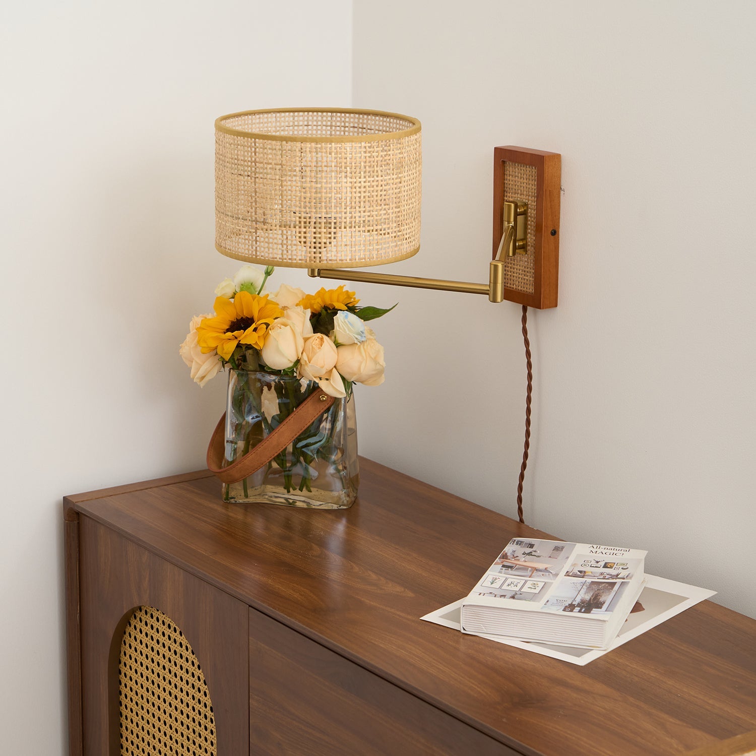 Rivaro Swing Arm Wall Lamp - Letslighting
