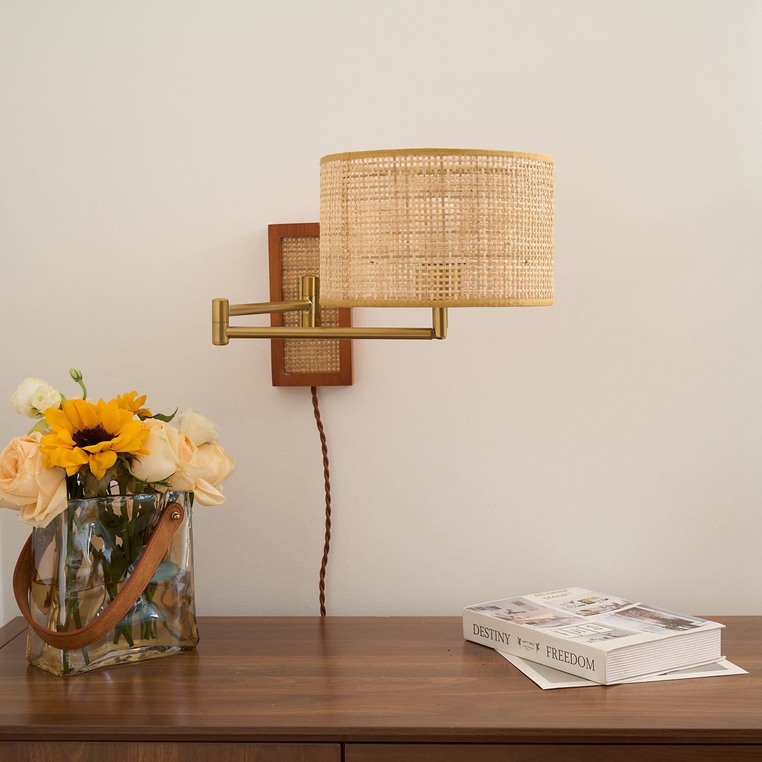 Rivaro Swing Arm Wall Lamp - Letslighting