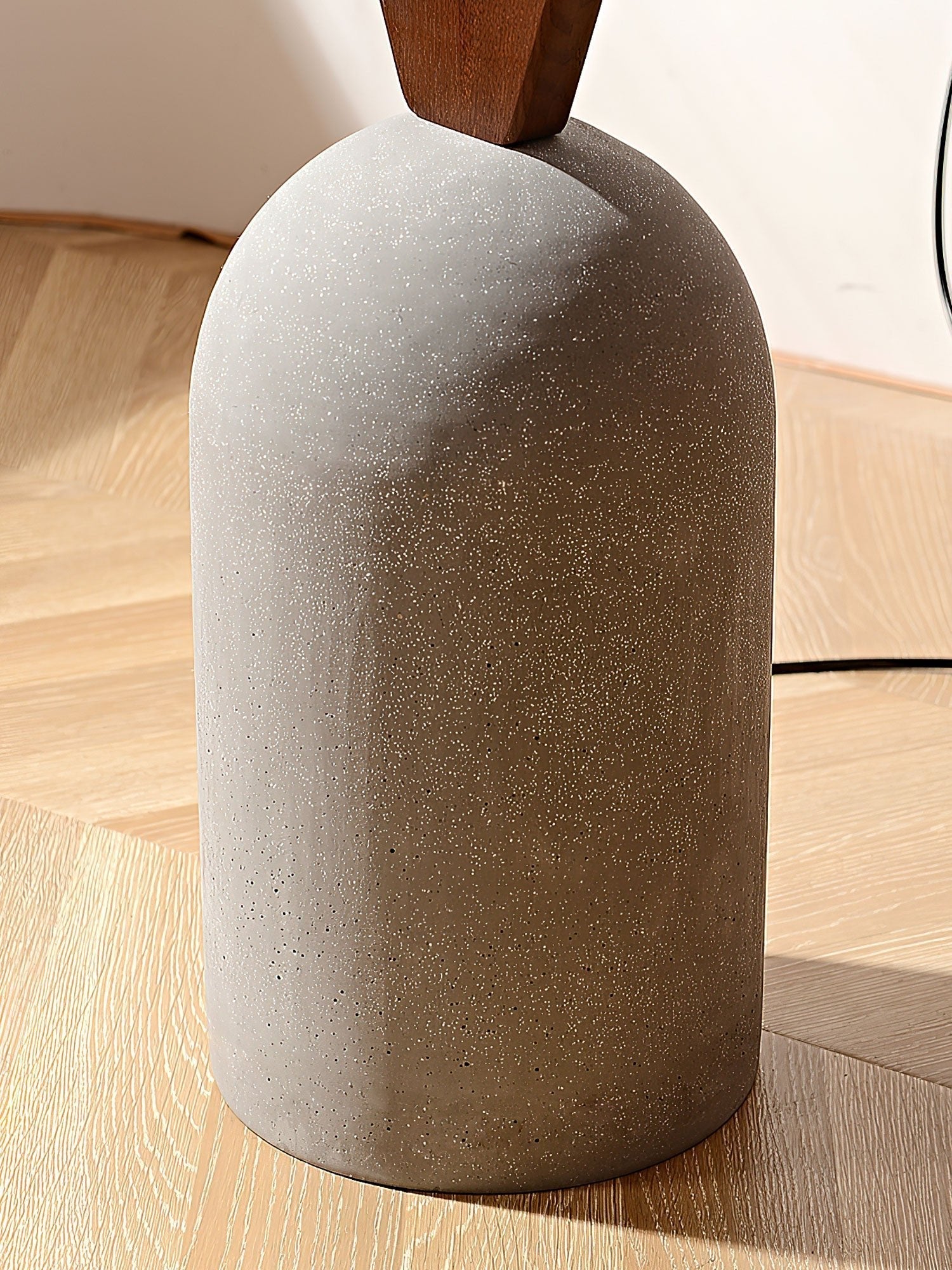 Branche Modern Wood & Fabric Floor Lamp