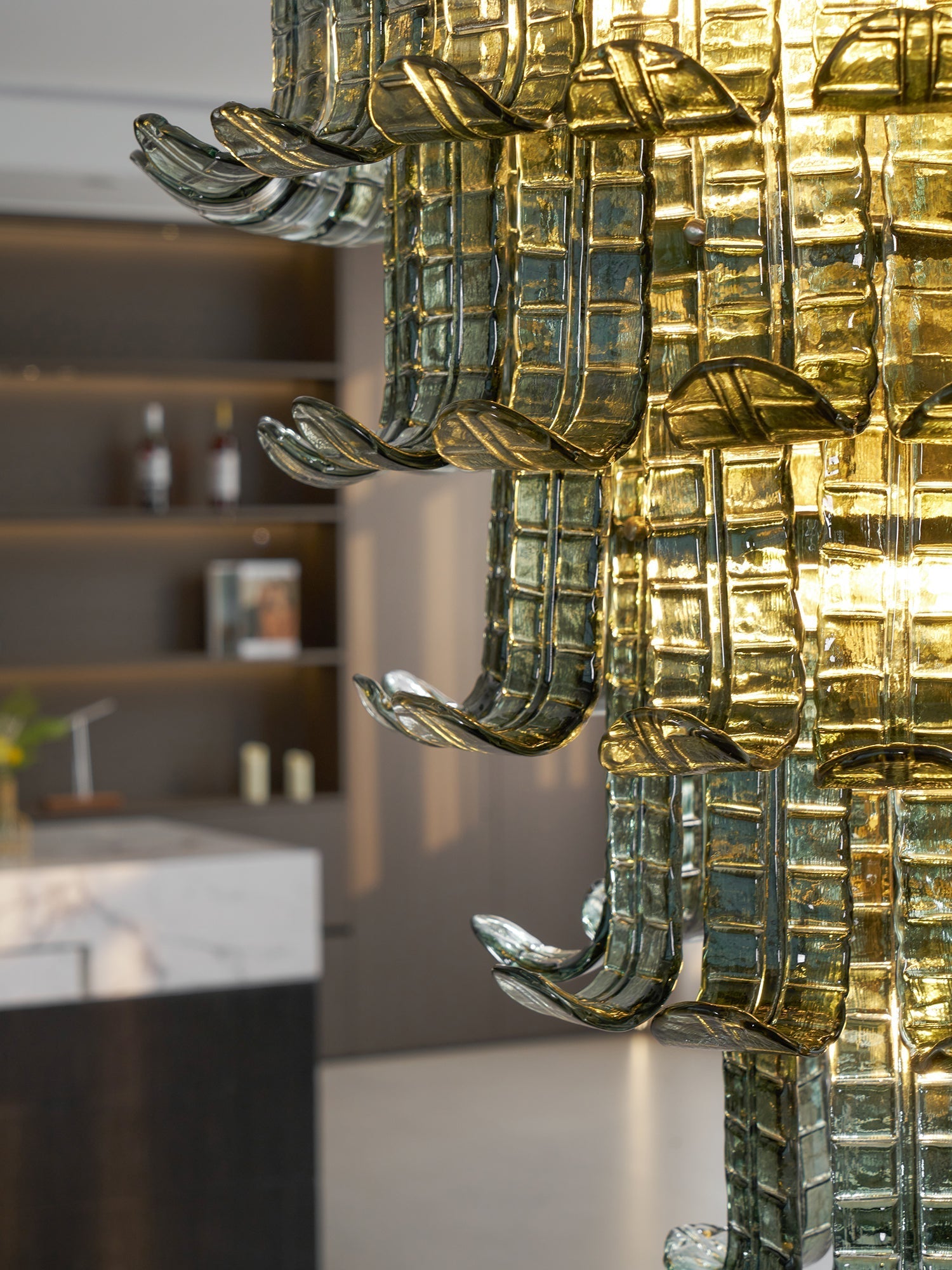 Aether Postmodern Luxury Glass Chandelier - Letslighting