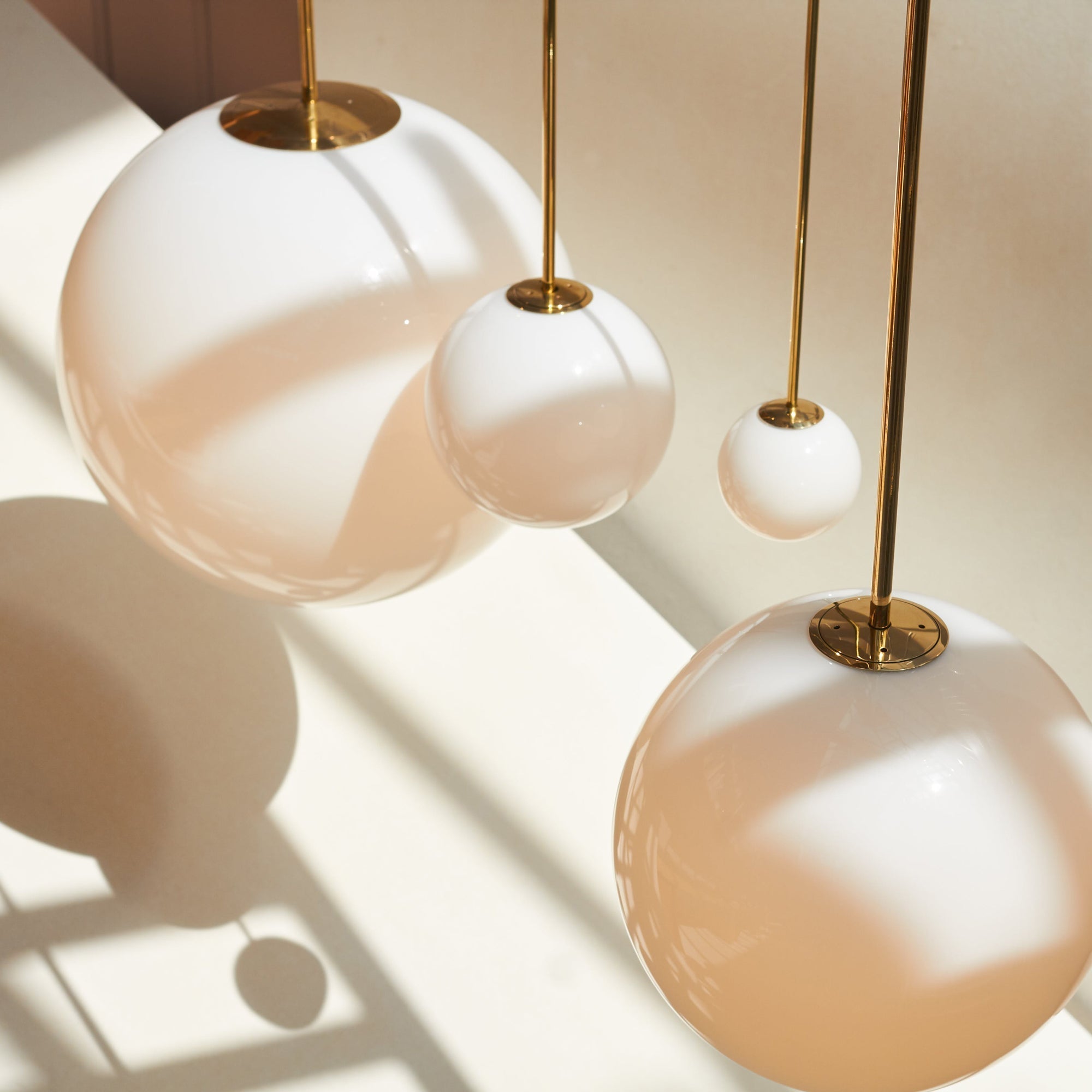 Lustra Pendant Lamp Brass Architectural Collection - Letslighting