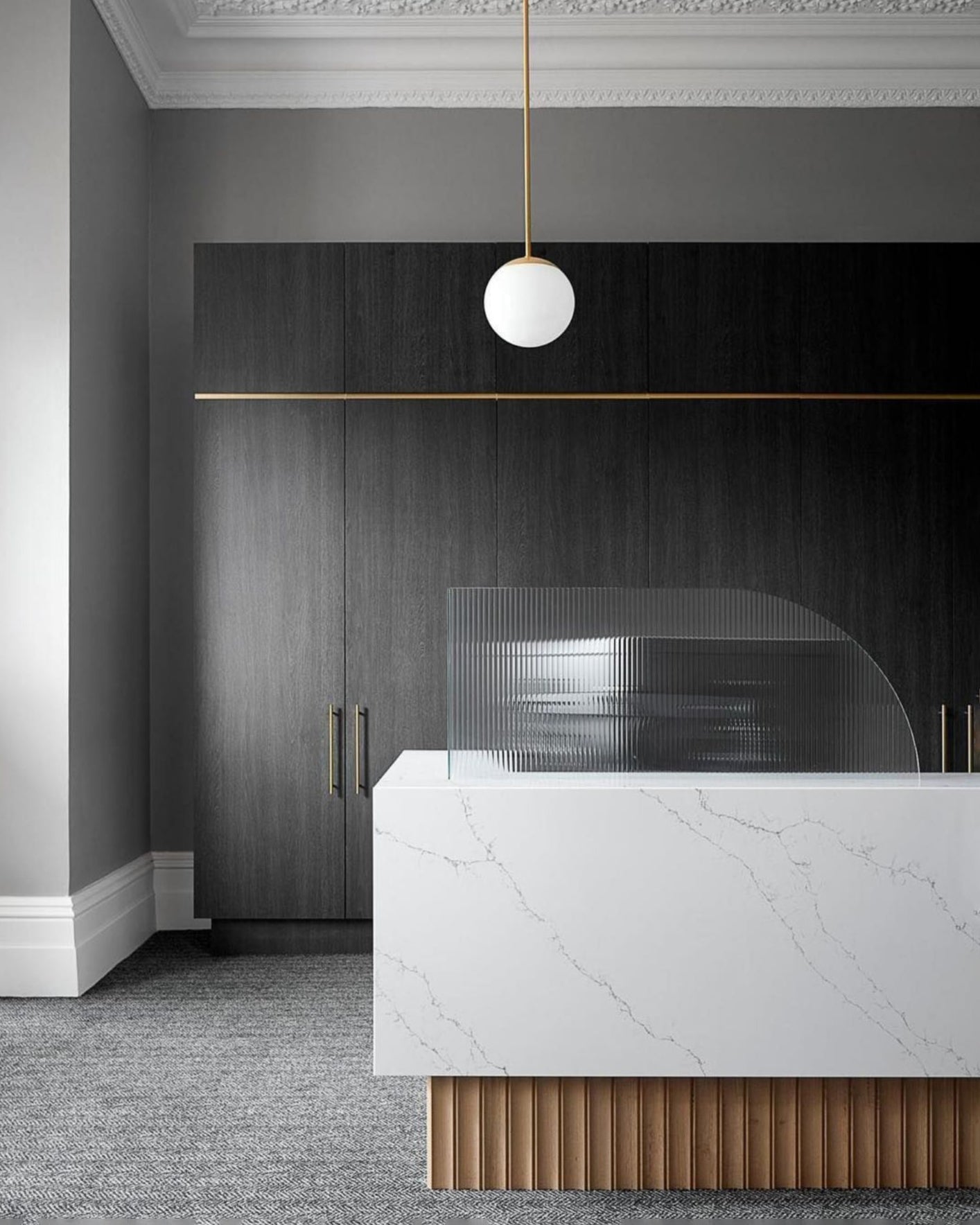 Lustra Pendant Lamp Brass Architectural Collection - Letslighting