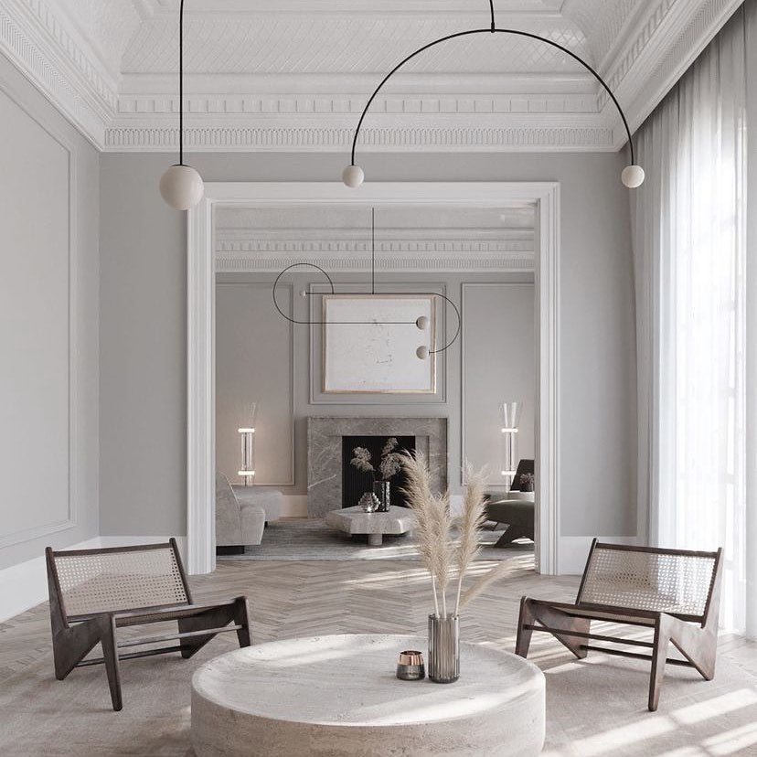 Lustra Pendant Lamp Brass Architectural Collection - Letslighting