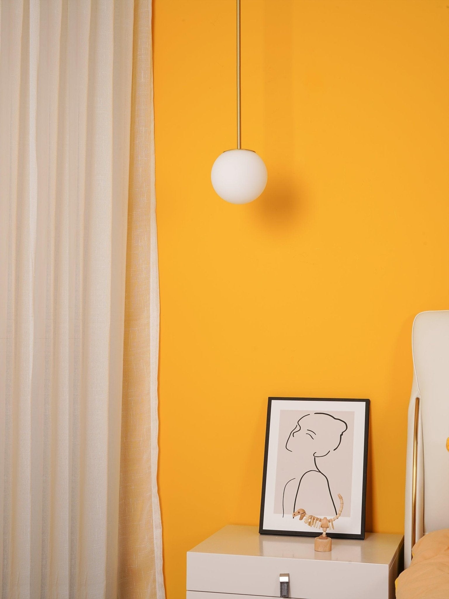 Lustra Pendant Lamp Brass Architectural Collection - Letslighting