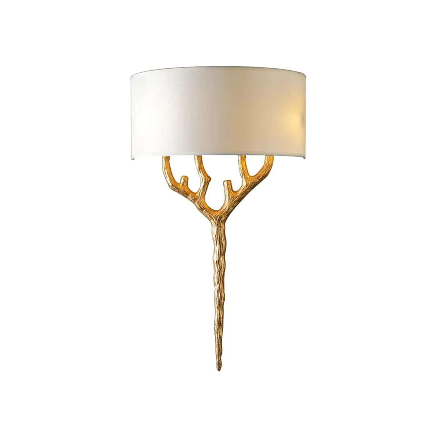 Ceryndir Antler Brass Wall Sconce - Letslighting