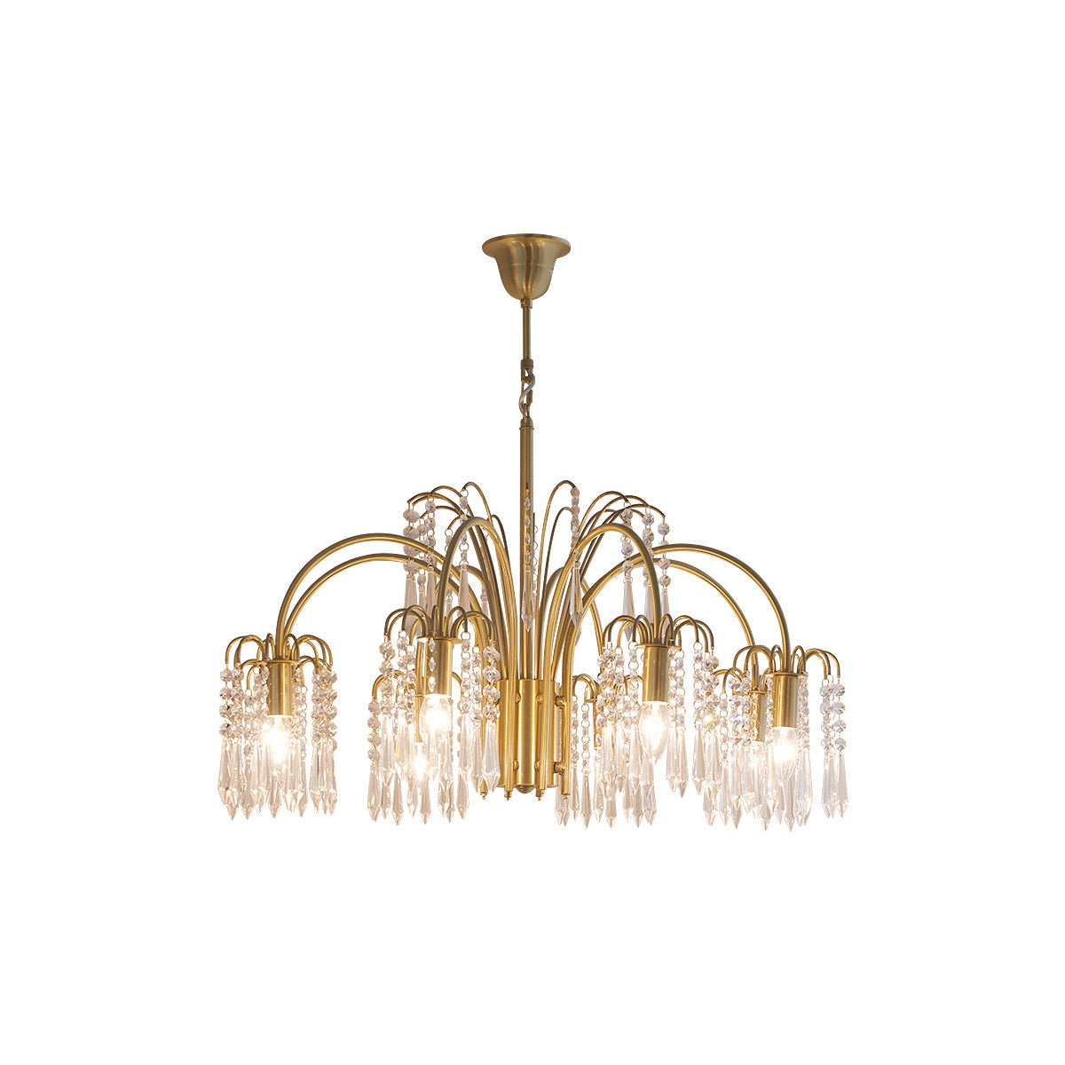 Voyant Premium Luxury Candle Crystal Chandelier - Letslighting