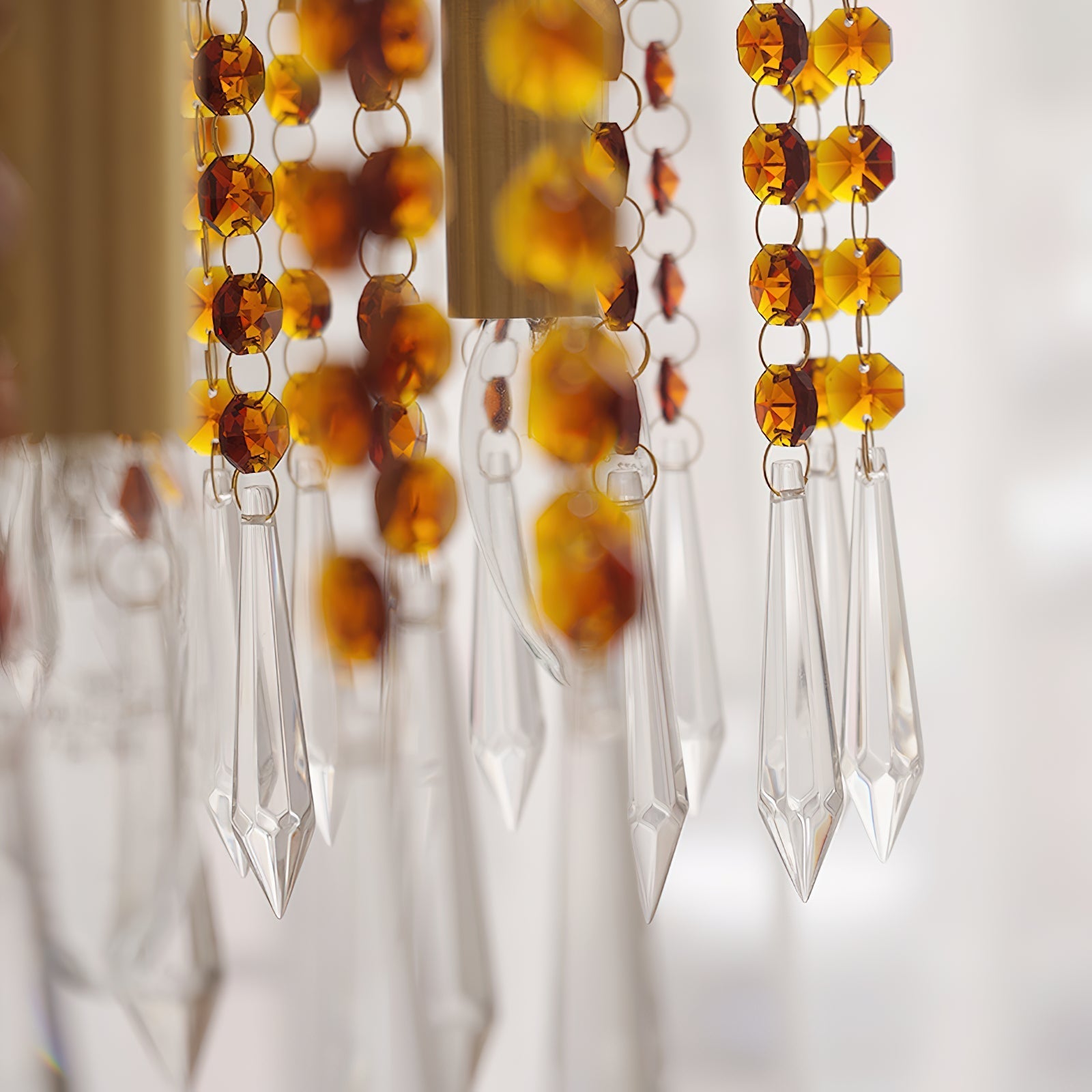 Voyant Premium Luxury Candle Crystal Chandelier - Letslighting