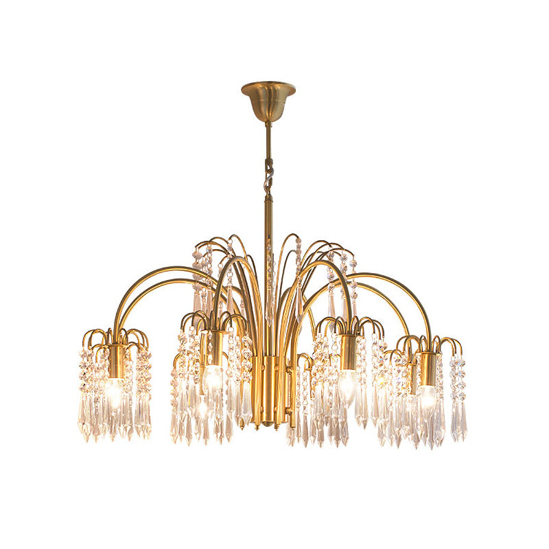 Voyant Premium Luxury Candle Crystal Chandelier - Letslighting
