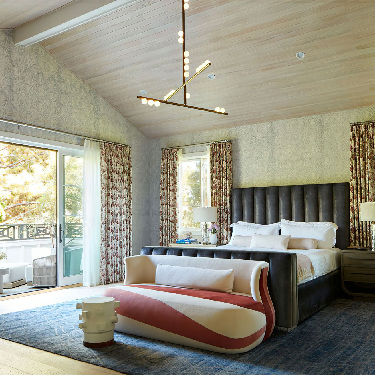 Orbis Modern Minimalist Drop System Antique Glass Chandelier - Letslighting