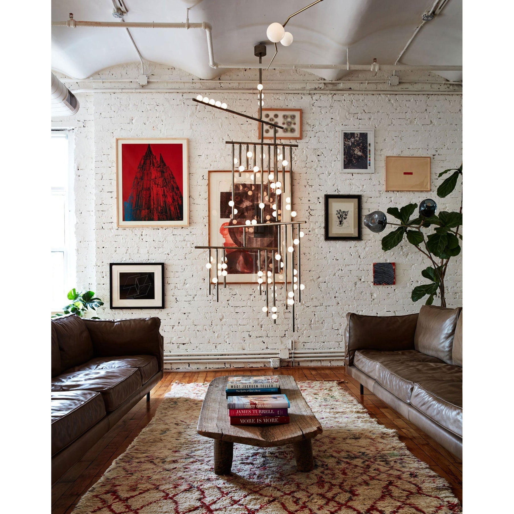 Orbis Modern Minimalist Drop System Antique Glass Chandelier - Letslighting