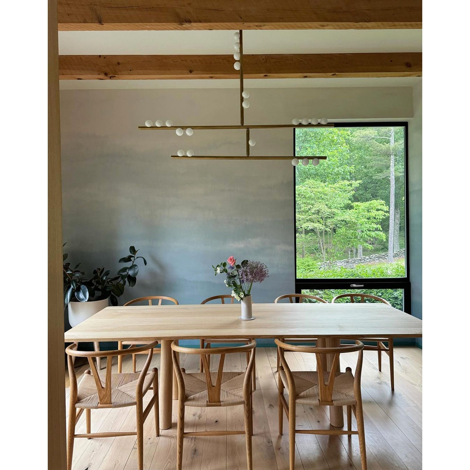 Orbis Modern Minimalist Drop System Antique Glass Chandelier - Letslighting