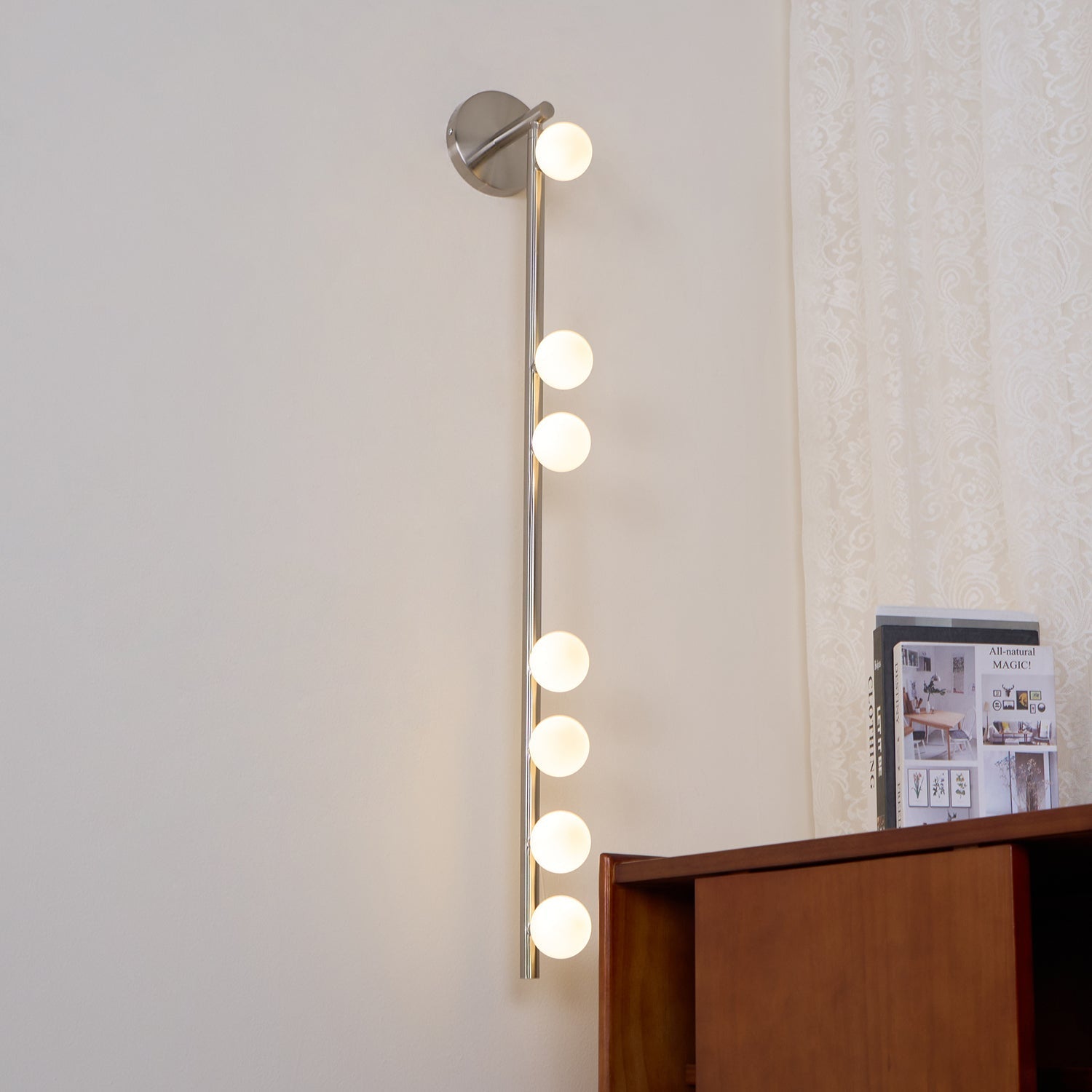 Brass Glass Tube Wall Lamp - Blowlighting